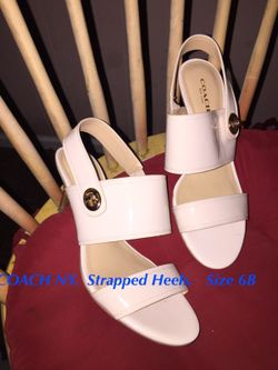 COACH Strappy Heels