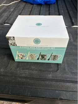 Martha Stewart Mug & Spoons