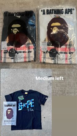 A Bathing Ape BAPE T-Shirts Bundle