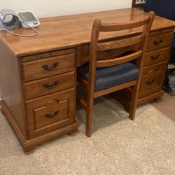 Desk And Chair