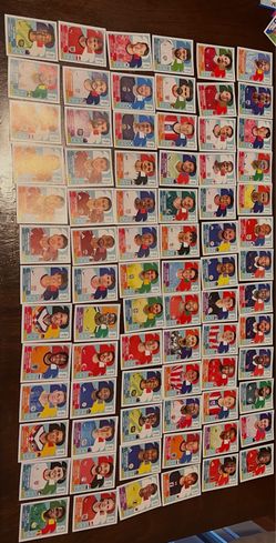 Trading World Cup stickers