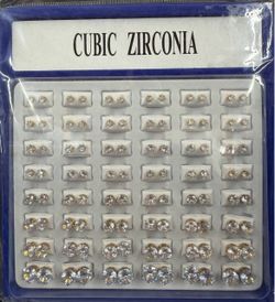 $5 Each , Earring zirconia