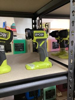RYOBI 18V LED Flashlight (Tool Only) $25