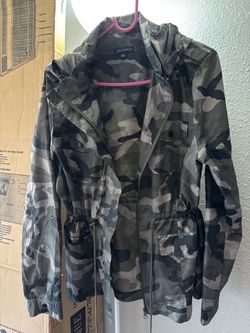 Women’s army fatigue windbreaker