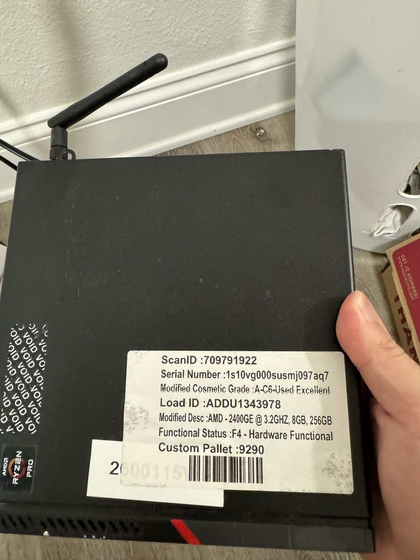 Levono AMD RYZEN 2400GE