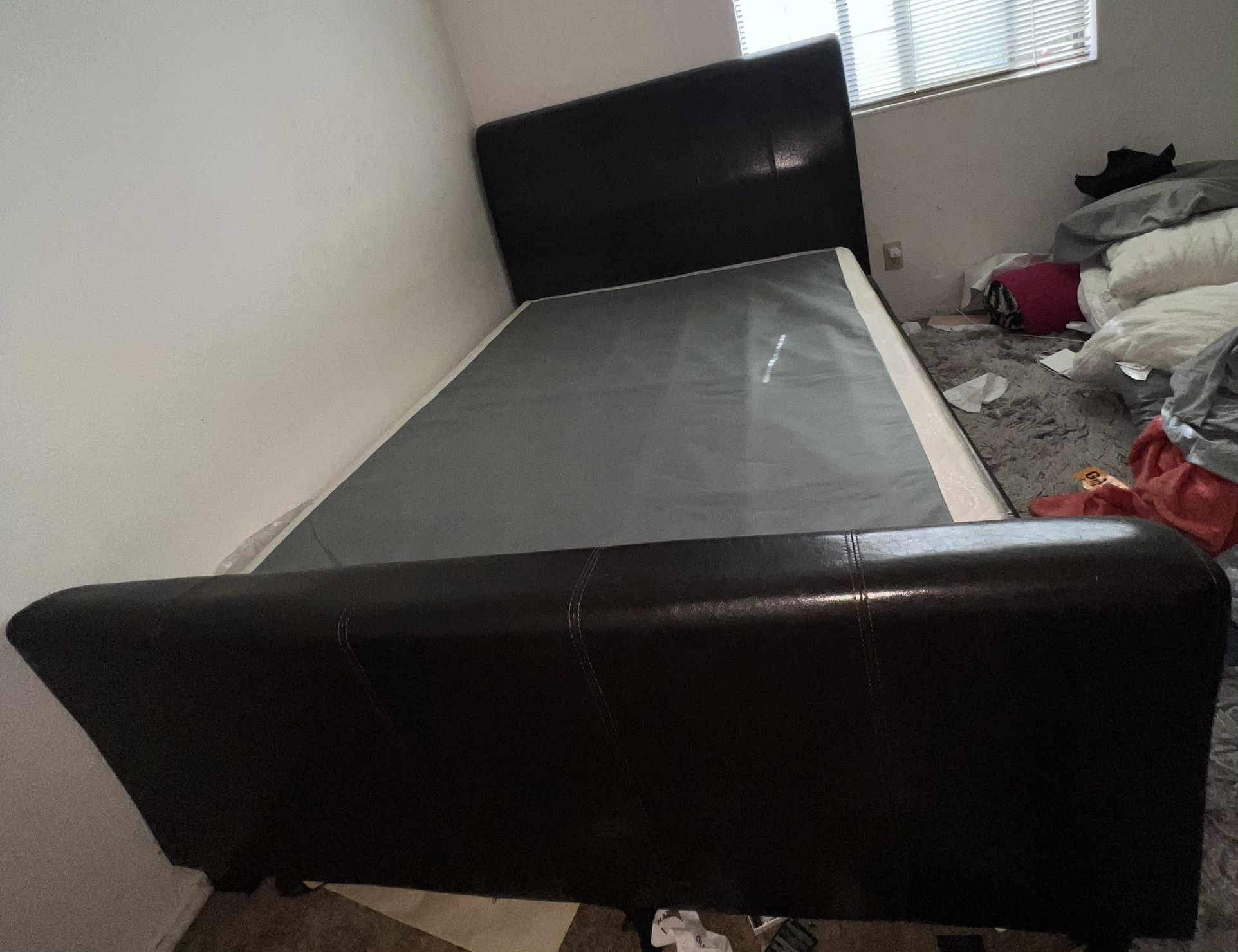 MOVING!! Queen Bed Frame And Base Only