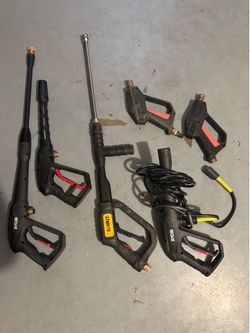 Pressure Washer, Compressor, Hose Reels, Surface Cleaner & Spray Guns