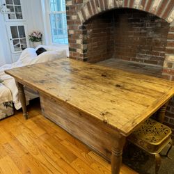 Antique Pine Dining Table