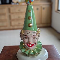 Vintage Collectible Clown Accent Light 16" Tall