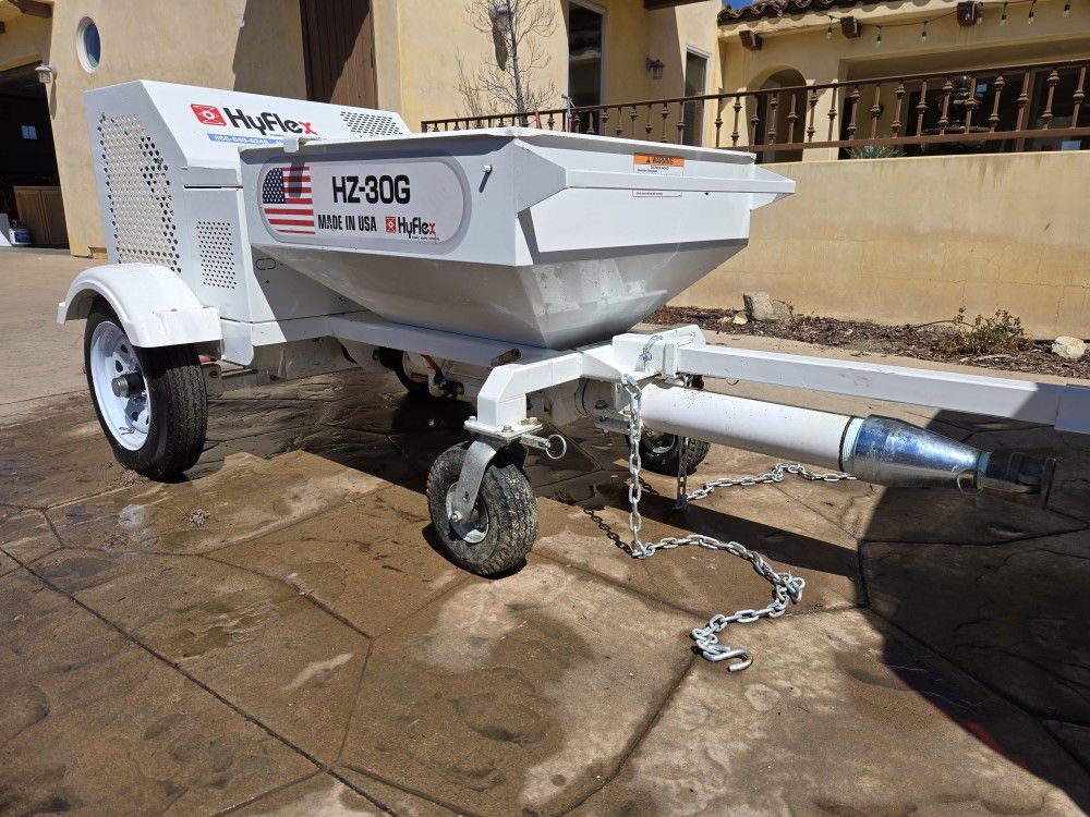 2023 Hyflex HZ 30G Pump/stucco-plaster-grout-fireproofing etc.