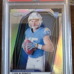 Ladd Mcconkey Silver Prizm Psa10