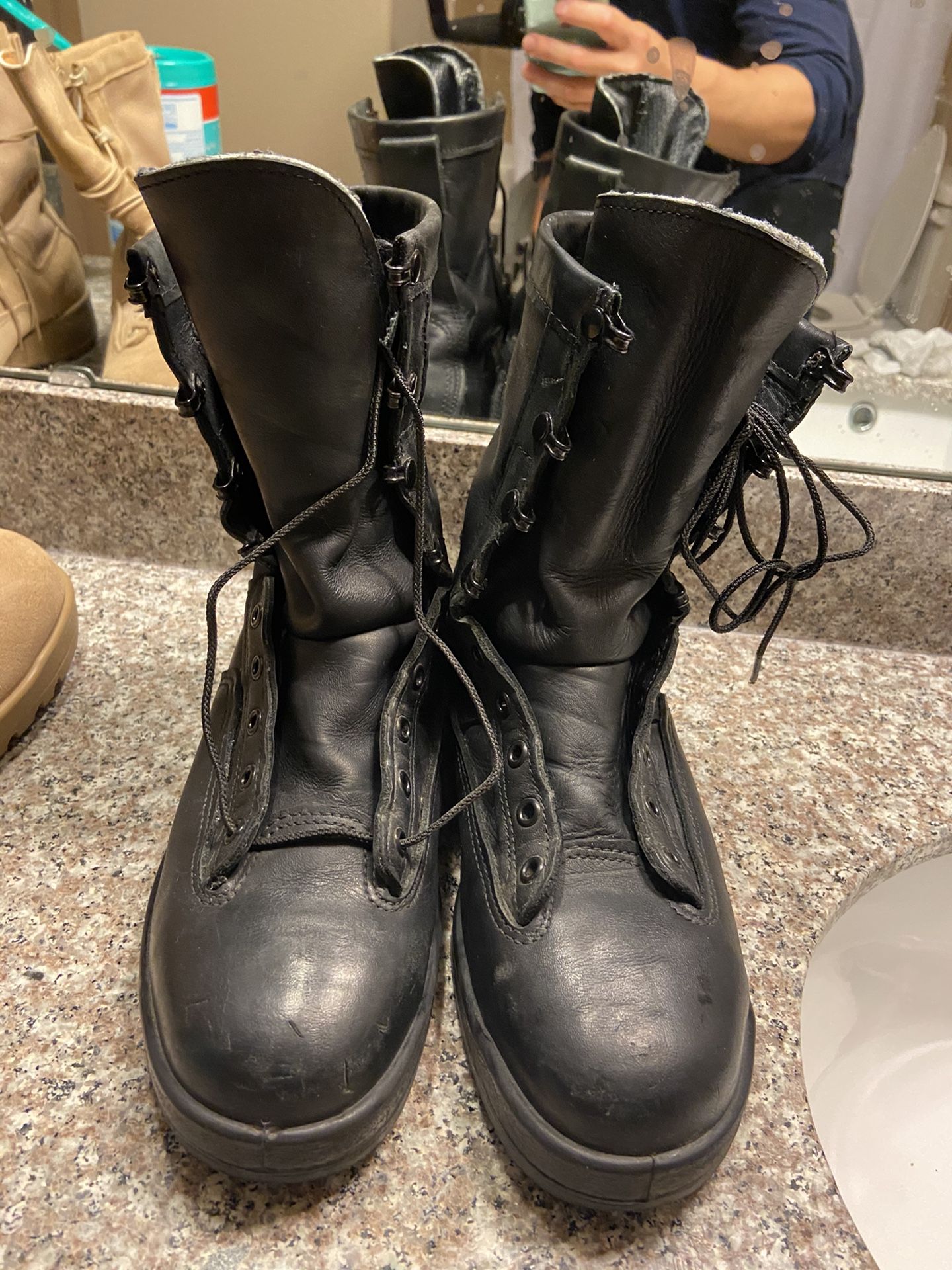 Size 9 military boots