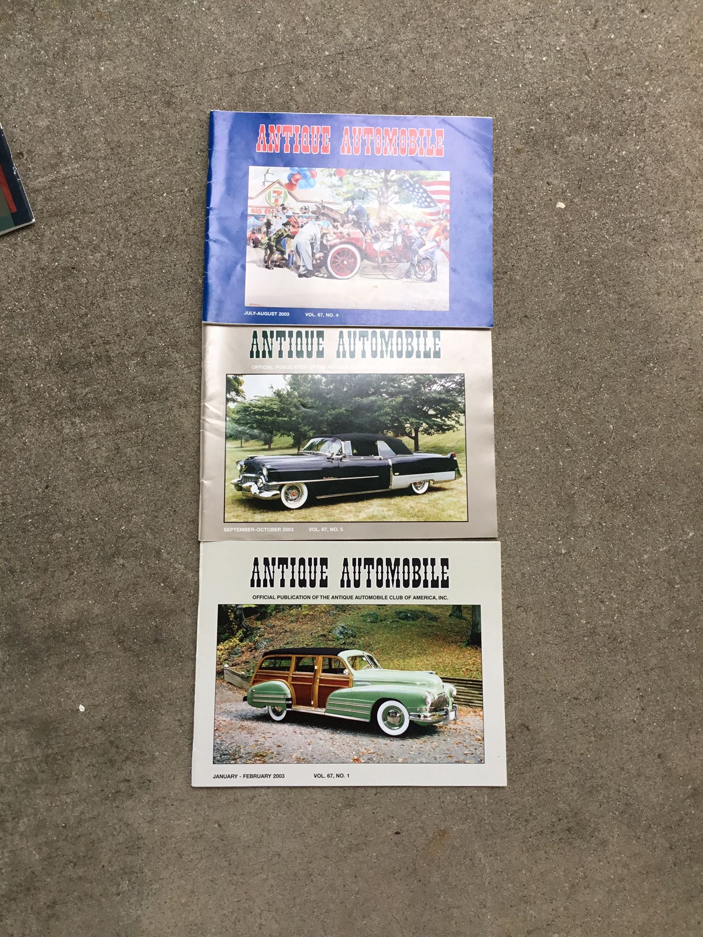 Antique Auto Magazines
