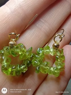 Vintage Peridot Earrings