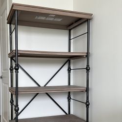 Modern Wood Bookshelf 