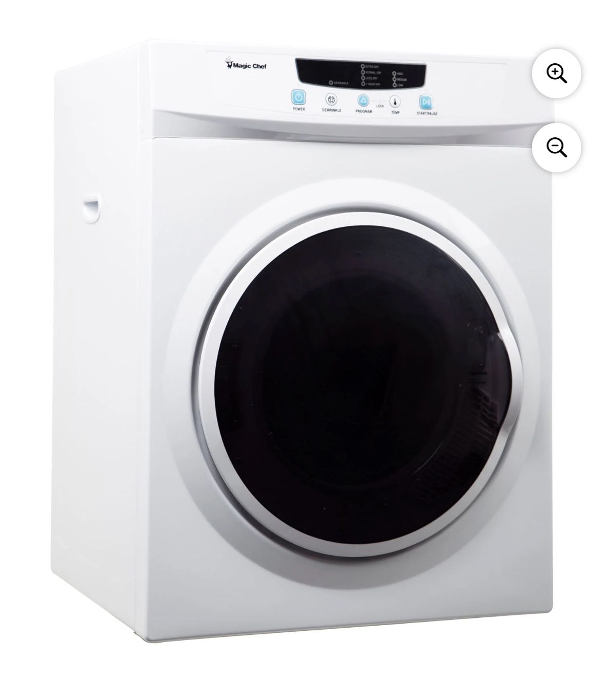 Magic Chef 3.5 Cu. ft. Compact Electric Dryer, White