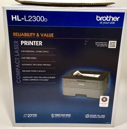 NEW Brother Compact Laser Printer HL-L2300D