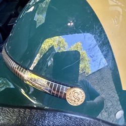 Seer Sheriff Helmet gold/forest green   3 sizes 
