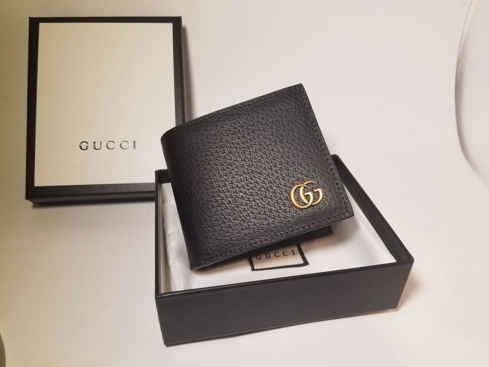 Gucci Black Marmont GG Wallet