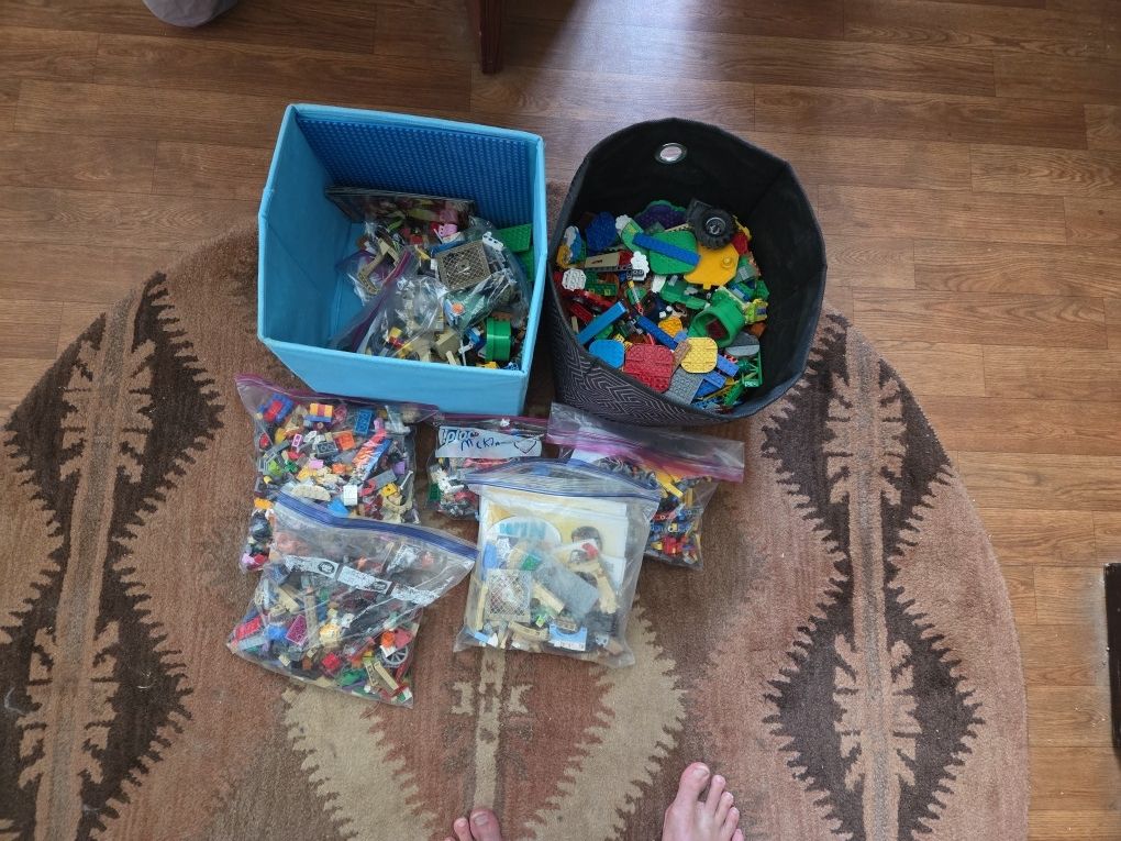 Assorted Collection Of Legos