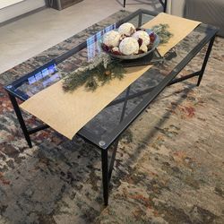 1 Coffee Table, 3 End Tables