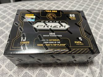 NEW 2025 Panini PRIZM FIFA Club World Cup Soccer MEGA Box Trading Cards - SEALED