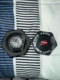 All black G shock watch
