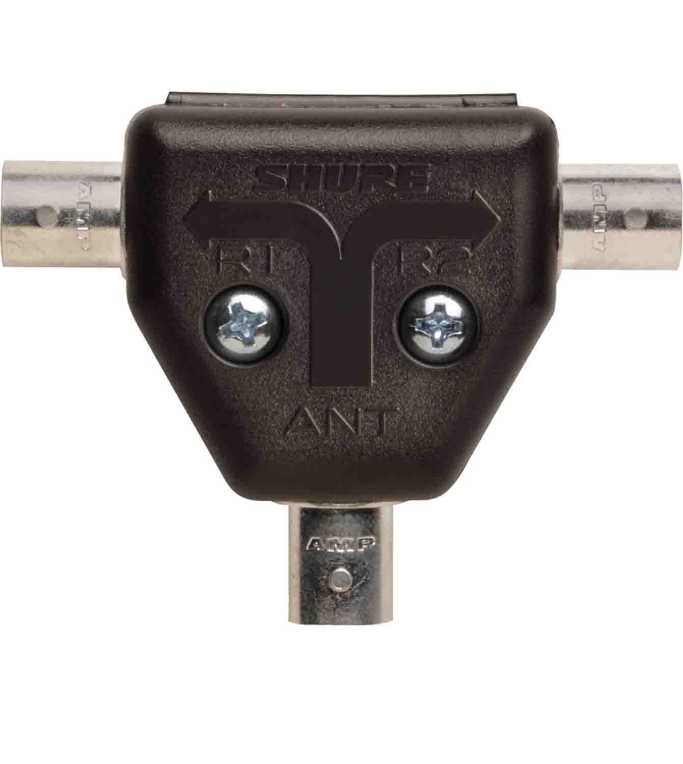Shure UA221 Passive Antenna Splitter Includes Two Splitter, Four Coaxial Cables, and Attaching Hardware