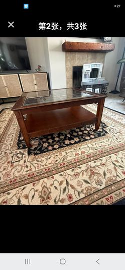 Will Take Best Offers Not Free Solid Wood and glass