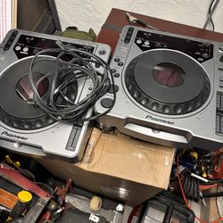 Pioneer cdj 800 dj set