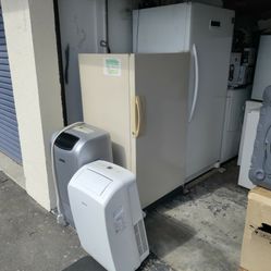 all freezers all air conditioning units work perfect some brand new with a warranty