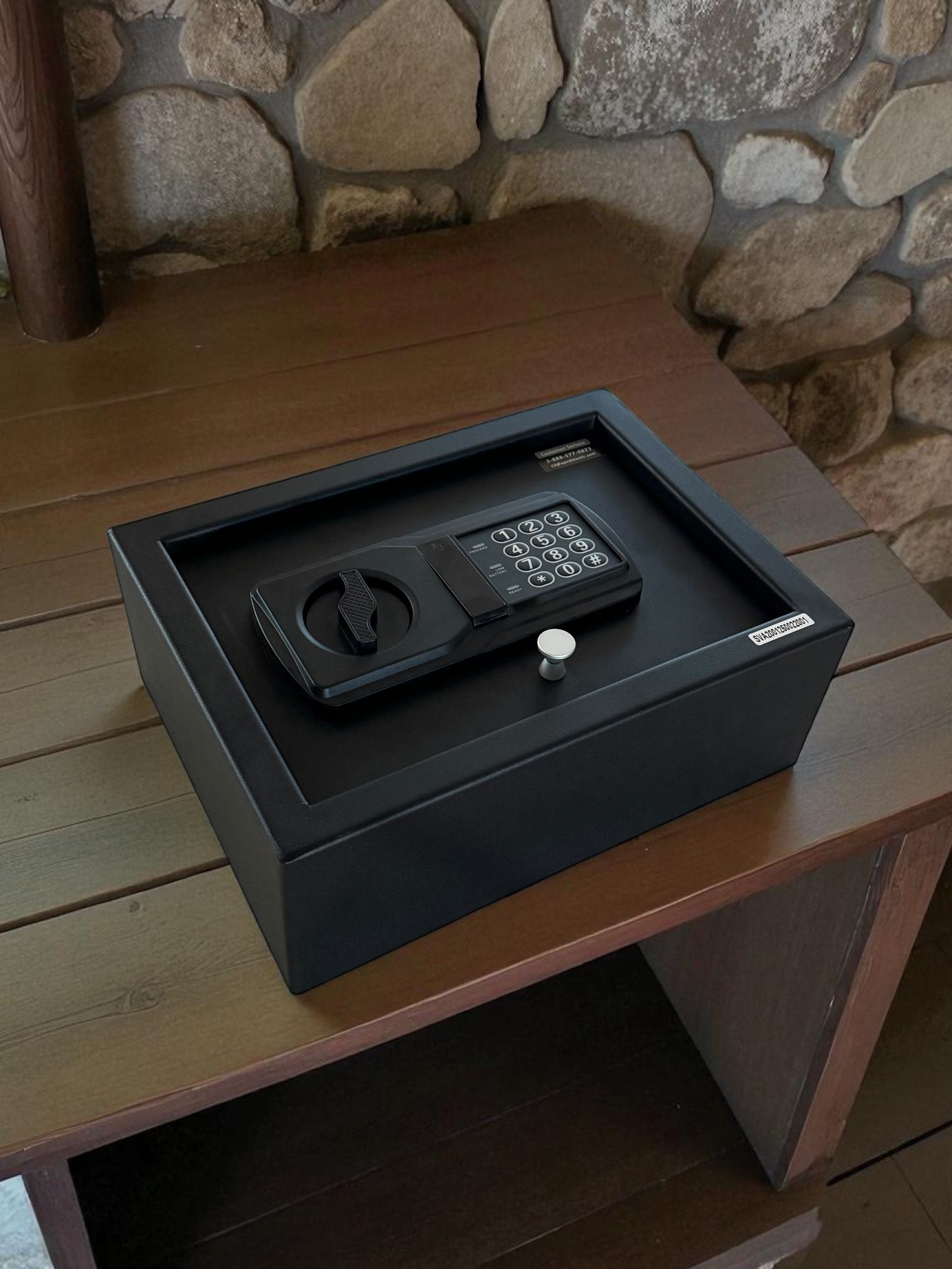 Pen + Gear Digital Safe – Keypad Lock, 2 Keys, Batteries Included