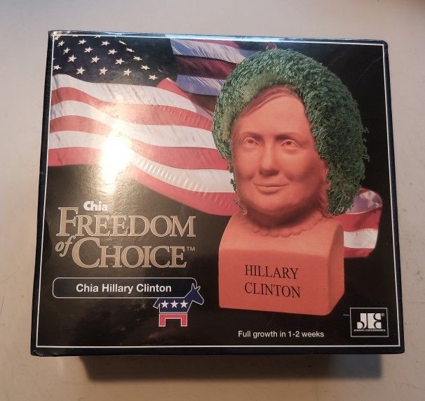 Hillary Clinton Chia (New)