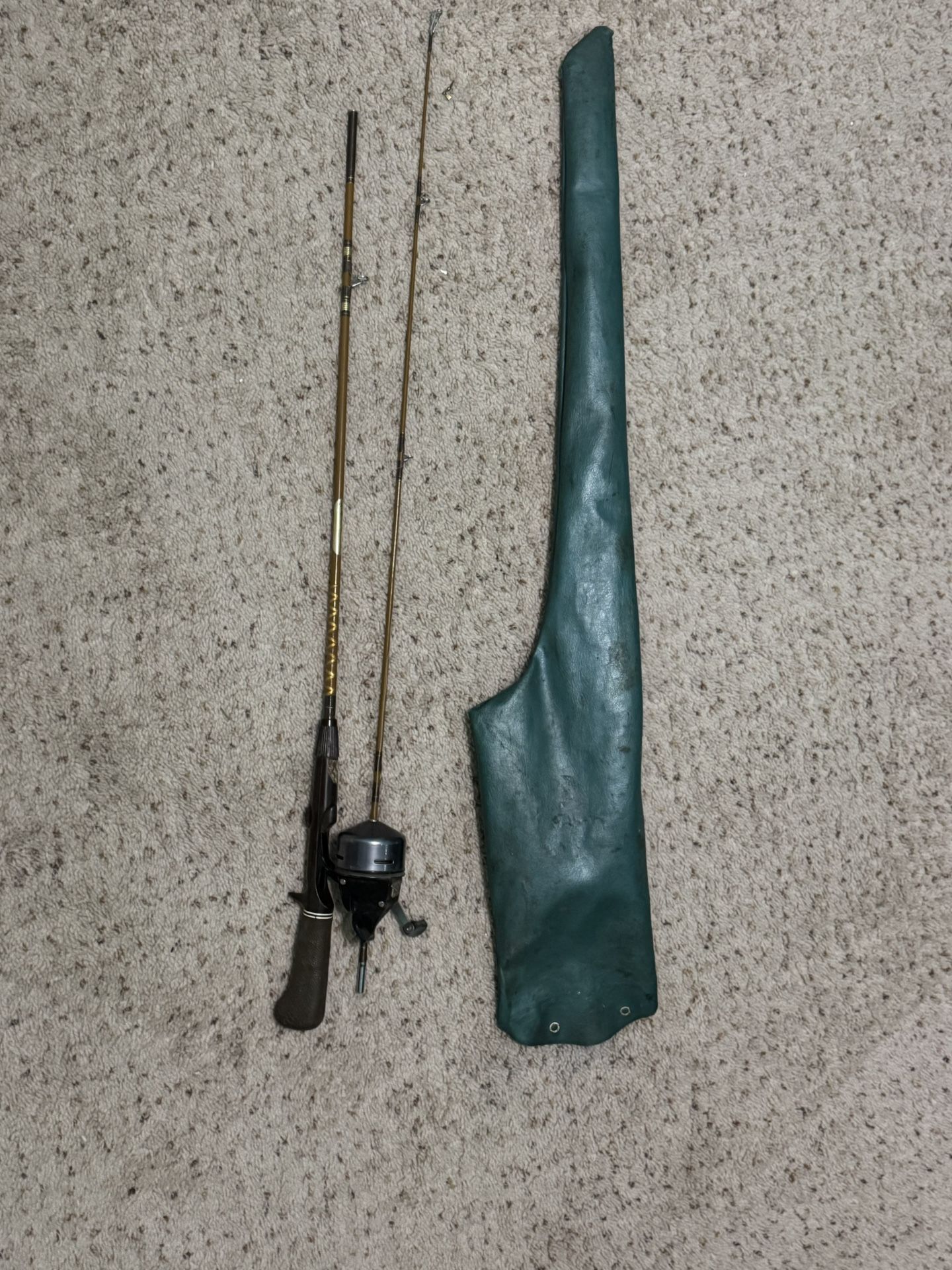 Vintage Fishing Rod Pole Garcia Abu Matic 270