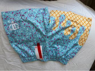 BL101 ice cream shorts YL