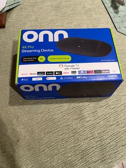 ONN 4K Pro Streaming Device Google TV