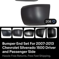 2007-2013 Silverado 1500 Front Bumper