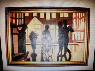 Silhouette Oil Painting