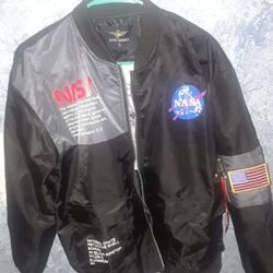 NASA bomber/windbreaker Jacket