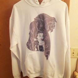 Disney's Beauty and The Beast Graphic Hoodie From Boxlunch 