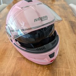 Nolan Pink Modular Helmet - Medium