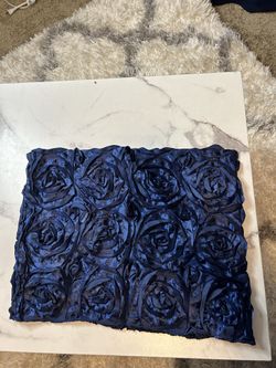 blue rose chair backs
