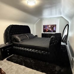 FIREPLACE TV BED 🛏️ 🔥 🛏️ 🔥