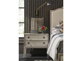Coalesce Rolling Fog Two Drawer Nightstand