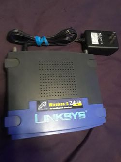 Linksys Wireless 2.4gHz Router