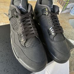Jordan four black cat size 13