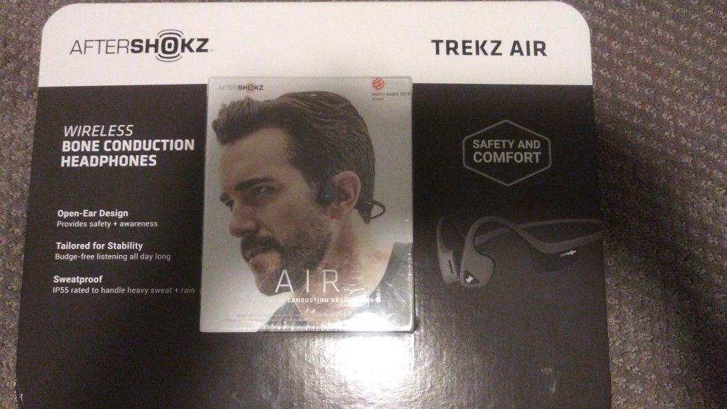 AftershokZ Trekz Air wireless headphones $80 obo