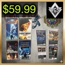 *PSP GAMES* (Bundle Or Individual)