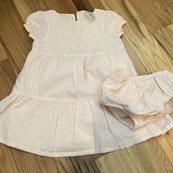 Carters Dress With Diaper Cover 9 Months