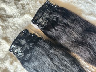 16” Hair Extension clíp ins
